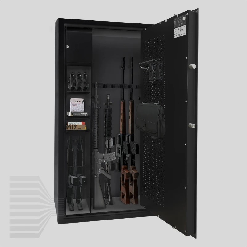 Sejf Arsenał 1253 – klasa S1, 6 uchwytów, zamek elektroniczny