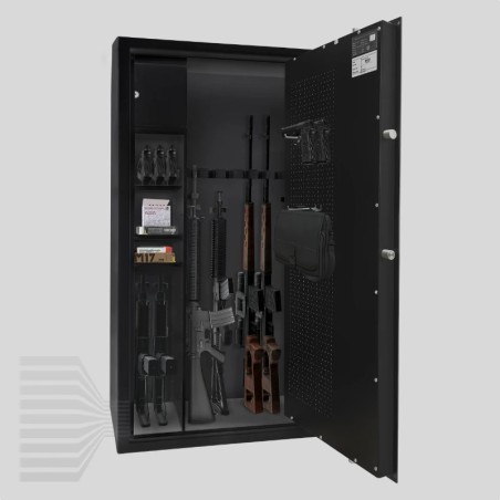 Sejf Arsenał 1253 – klasa S1, 6 uchwytów, zamek elektroniczny