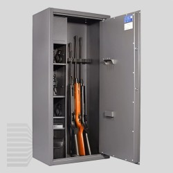 Sejf Arsenał 1253 – klasa S1, 6 uchwytów, zamek elektroniczny