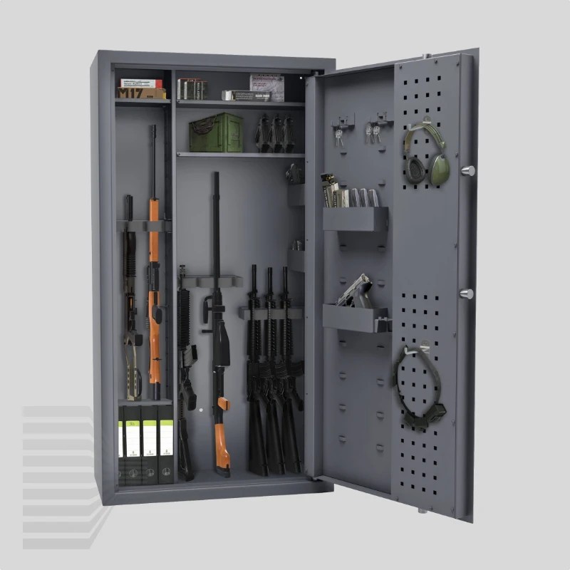 Sejf na broń długą Arsenał 1263 COMBI FLEX – 14 sztuk